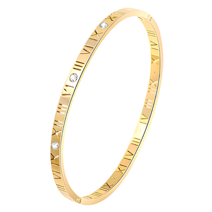 18K gold plated Stainless steel bracelet, Intensity
87735-0