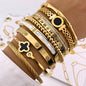 18K gold plated Stainless steel bracelet, Intensity
88000-0